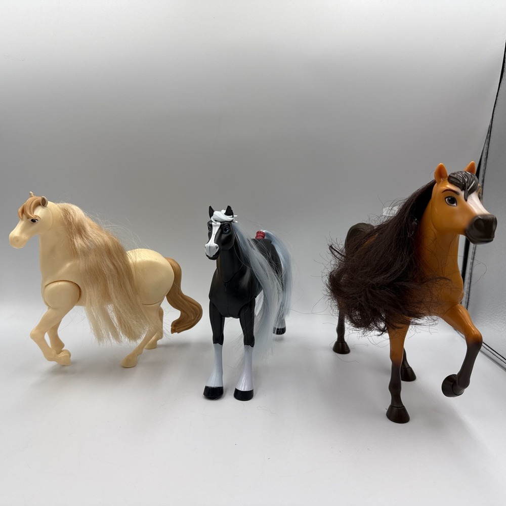 Dreamworks Spirit Horse Lot Of 3 1 With Sound